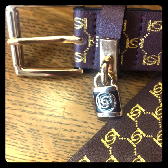 BEBE Belt with Gold Accents main image 4